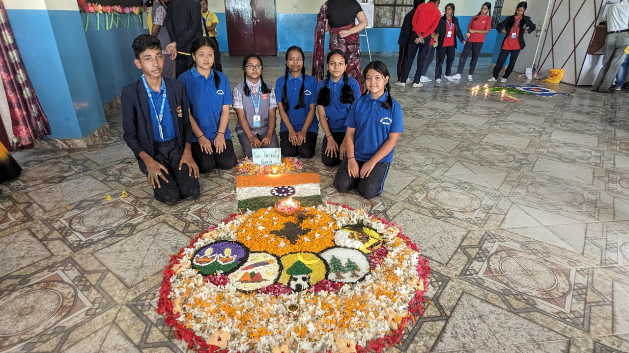 Rangoli making competition